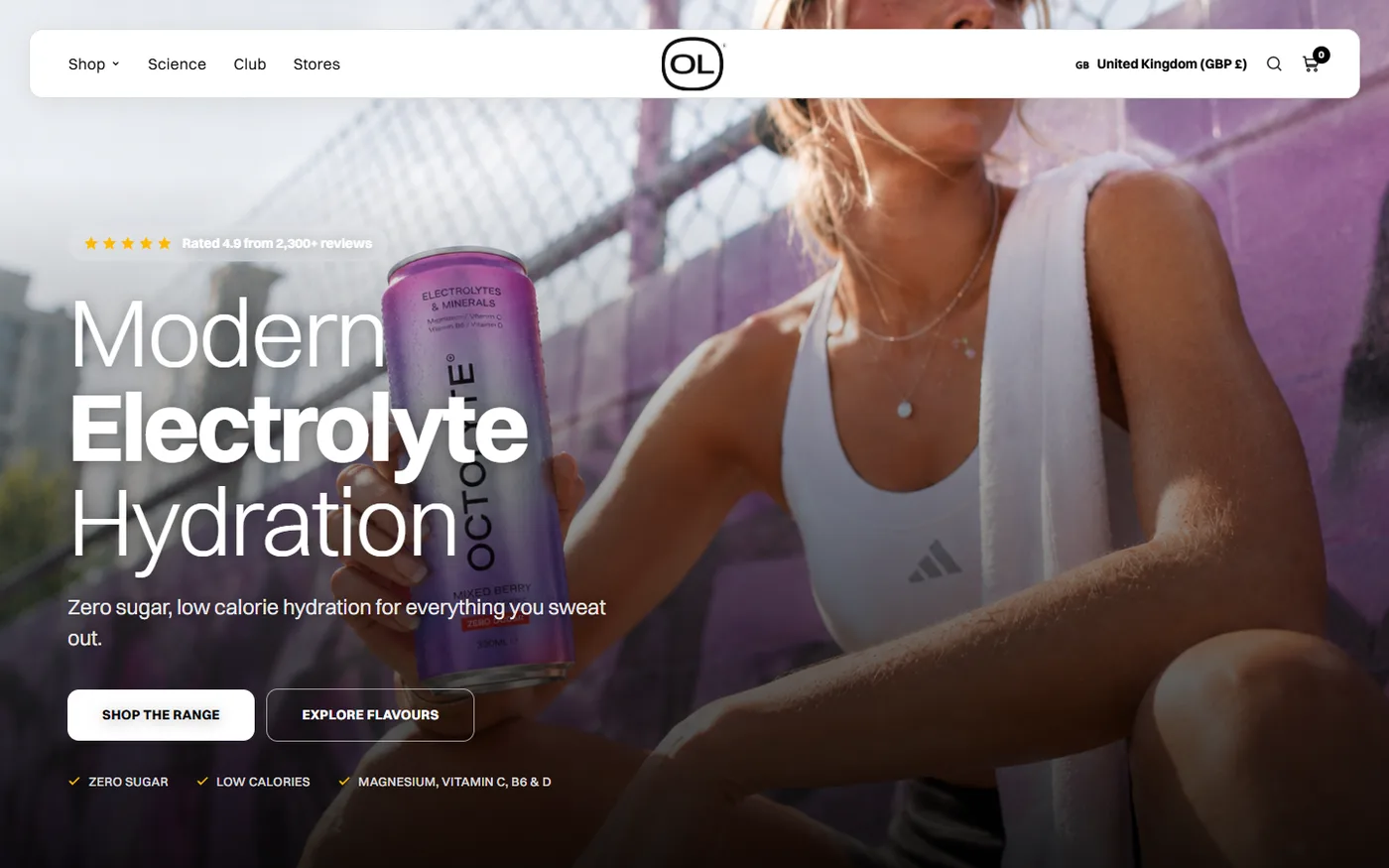 Octolyte website homepage